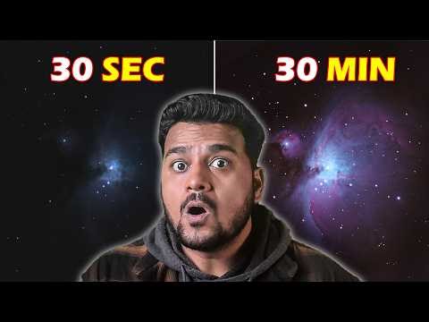 Photographing Orion With NexStar 8SE for 30 Seconds vs 30 Minutes