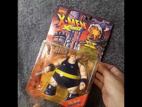 Action Figures X-Men, X-Force Mid Late 90s Box 18 video 4