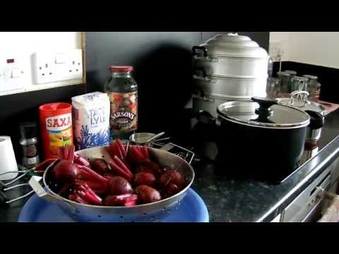Garden Allotment - How to - Pickle Beetroot