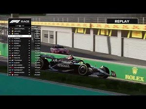 ❗Max Verstappen vs Lewis Hamilton❗Race F1 Interlagos #BrazilianGP 2025
