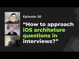 How to make solid iOS architecture decisions and pass iOS interviews | iOS Dev Live Mentoring