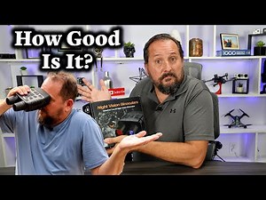 GTHUNDER Night Vision Goggles UNBOXED & TESTED! 4K Clarity in Total Darkness?