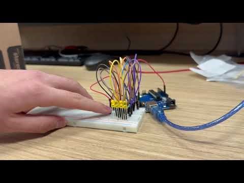 Práctica #8 Array Contador Binario Arduino