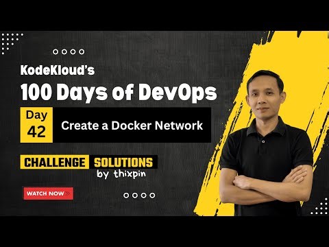 Day 42: Create a Docker Network