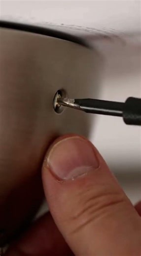 Stop a Wobbly Ceiling Fan Pull Chain Base Quick Tighten #home #transformyourhome #homerenovation