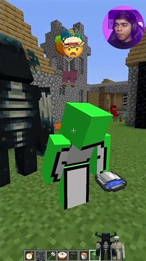 Lagging Stop Time Mod vs Village Idea List Emoji Reaction #shorts #meme #minecraft