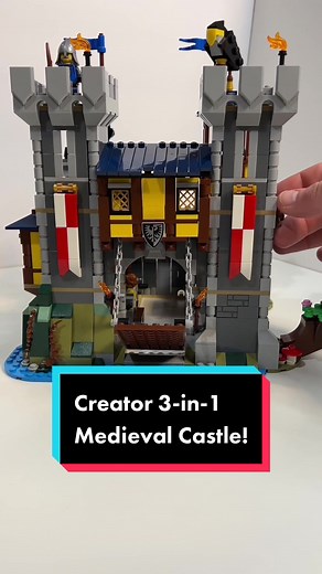 Explore the Lego Creator 3-in-1 Medieval Castle