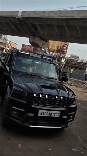 please subscribe me defender light for Scorpio 🙏 #accessorie #shortvideo #scorpio