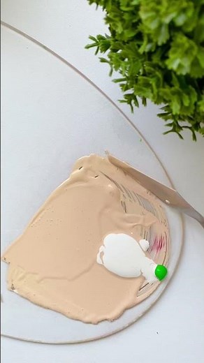 Mint Cream | Color Mixing Tutorial #color #painting #paint #colour #tutorial