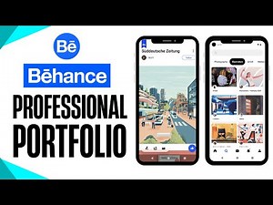 Create a Professional Portfolio in Behance (Showcase Creative Work Online 2025)