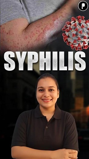Syphilis Explained in 1 Minute | Symptoms, Stages & Difference from Gonorrhea | Disease Series