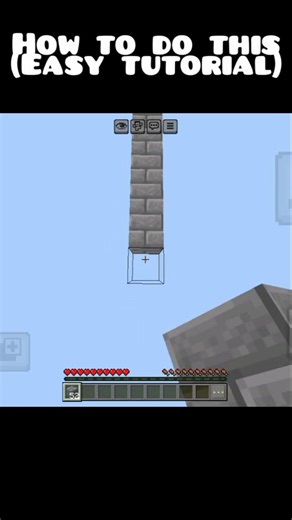 *EASY* god bridge tutorial Minecraft PE