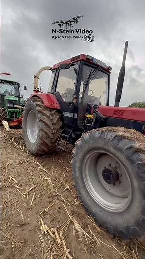 Case 956 XL & Einreiher Maishäcksler Krone MC8 Maisernte 2025 in Steinbach #farming