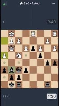 Time Scramble in the Accelerated London | 3+0 Blitz | Black Wins on Time