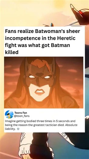 DC Universe Secretly Admits Batwoman Is Just An Incompetent Batman Bootleg