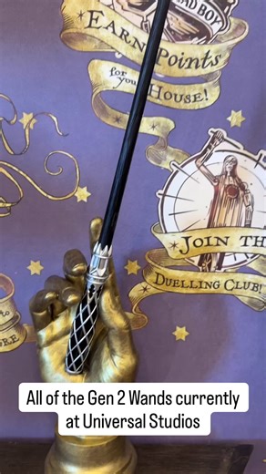 Wizarding World Gen 2 Wands at Universal Orlando