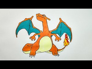 How to Draw Mega Charizard