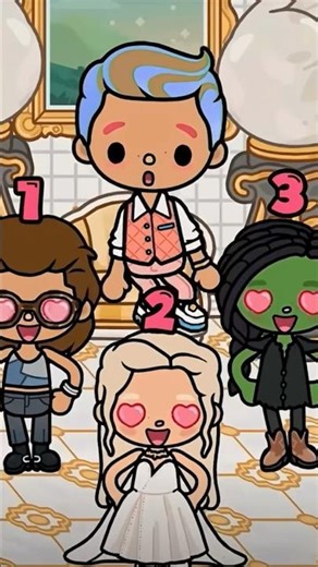 Who deserves to be his girlfriend? 💖#tocalifeworld #tocaboca #tocachoice