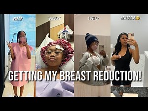 Getting Breast Reduction Surgery Vlog! | pre op, surgery, post op, etc