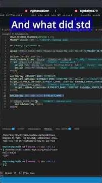 Cmake Libraries #raytracing #cmake #gamedev #vtuber
