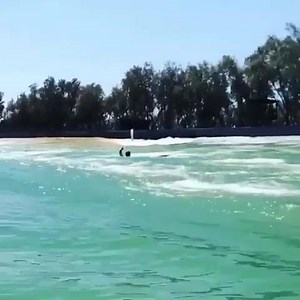 Courtney Conlogue was one of the lucky few to experience the future of surfing yesterday at Kelly Slater Wave Co and had more than a few good things to say about it. | Billabong