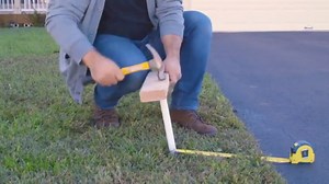 Kidkusion Retractable Driveway Guard, Orange, 18' | Driveway Safety; Outdoor; Barrier; Adjustable