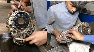 Complete Engine Restoration of CD70 Motorcycle