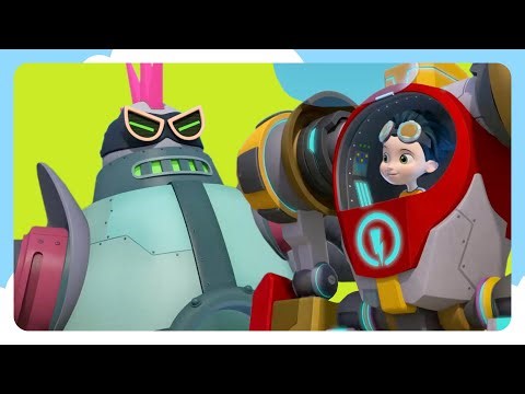 Rusty vs Super Villain Bot and MORE | Rusty Rivets | Cartoons for Kids