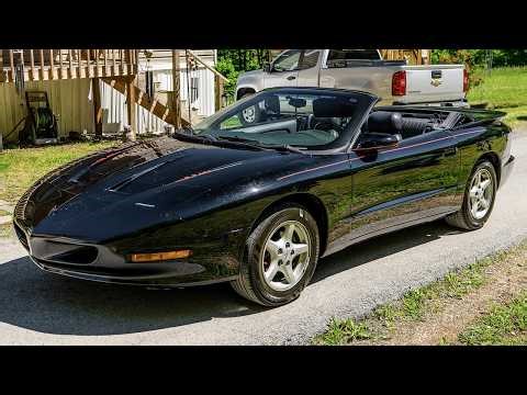 1995 Pontiac Firebird Formula Convertible Walk-around Video