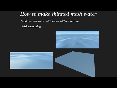 How to make skinned mesh oceans (Roblox Studio)