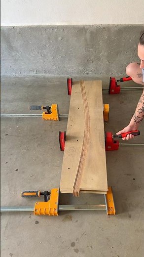 Bent Lamination with a Track Saw