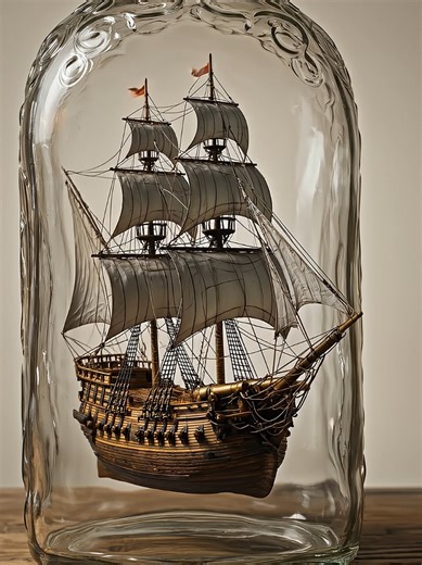 Broke Out of the Glass viral Ai video. Comment