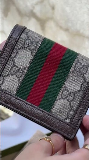 Unboxing Gucci Ophidia GG Supreme Mini Chain Wallet