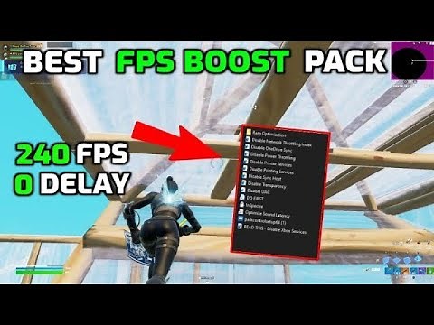 *ULTIMATE* Free Fortnite FPS boost Pack 🔧 (Boost Fps, Lower Delay & Lower Ping)
