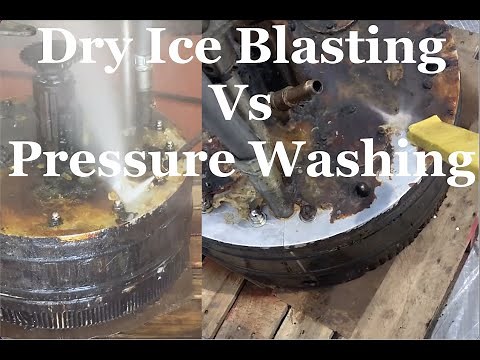 Dry Ice Blasting Vs Pressure Washing