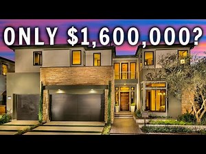 TOURING AN UNBELIEVABLE $1,600,000 MODERN MANSION IN THE HILLS | Los Angeles Luxury Mansion Tour