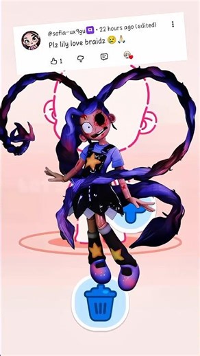 LILY IN AVATAR WORLD! 🍇 #lily #poppyplaytime #avatarworld