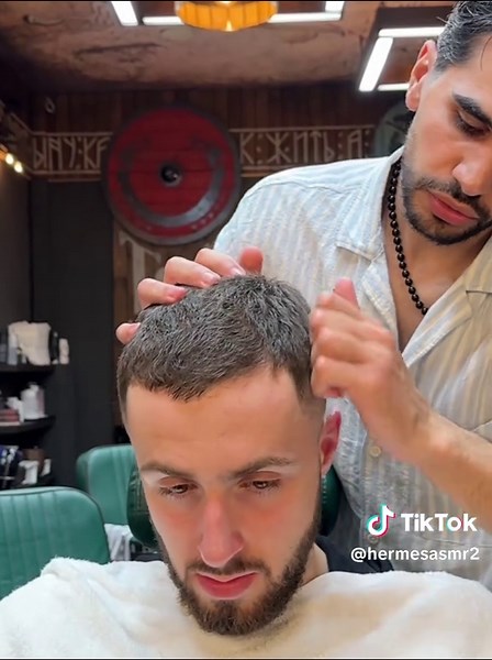 ASMR Head Massage for Relaxation and Sleep Aid