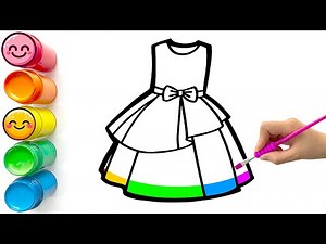 How to Draw a Princess Dress | Easy Step-by-Step Tutorial