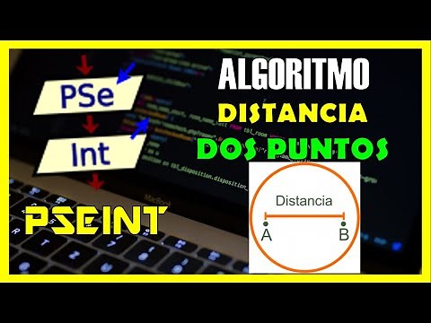 🔴 PSEINT PSEUDOCODIGO | ALGORITMO PARA CALCULAR LA DISTANCIA ENTRE DOS PUNTOS DE UN RECTA