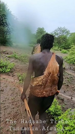 Hunting in the Rain with 40,000 year old African Tribe