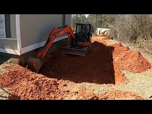 DIY Home Addition # 1 Digging Foundation Footing Installing Rebar