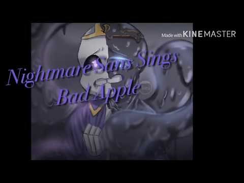 Nightmare Sans Sings Bad Apple