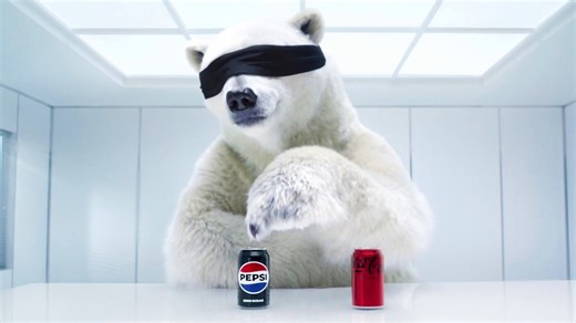 Pepsi Wins Polar Bear's Blind Taste Test in 2026 Super Bowl Ad