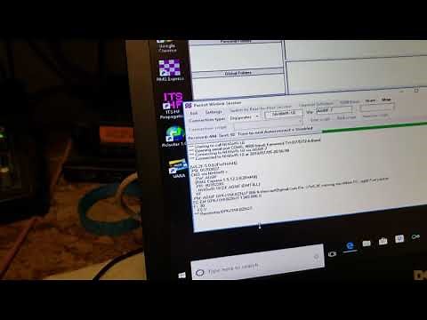 Winlink vhf packet with a Kenwood d72a and the VIA function for packet radio
