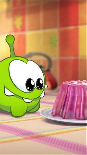 Oooops! #omnom #jelly #omnomstories #cuttherope #omg #hap #cartoon #kids #jelato #jelatina #fun #fyp