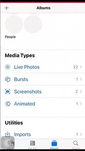 Check Hidden Photos on iPhone Easily #shorts #ios #iphone