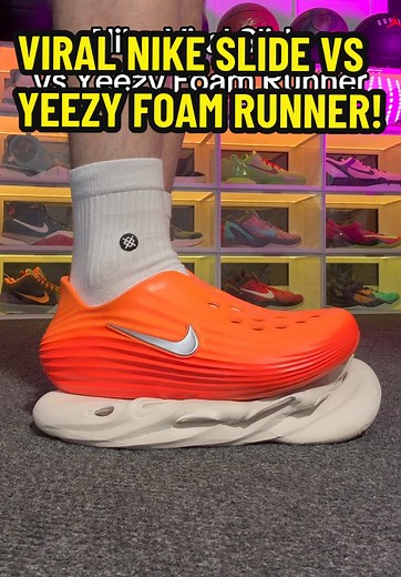 Nike ReactX Rejuven8 vs Yeezy Foam Runners Comparison
