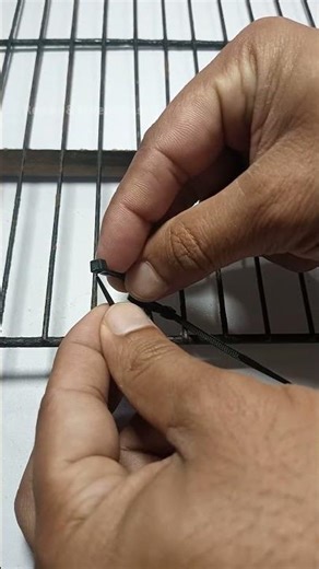 Great Trick with Zip Ties to Repair your Refrigerator Shelve easily and quickly #diy #rapair #tips