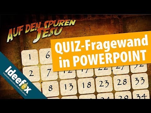 Quiz Fragewand in Powerpoint